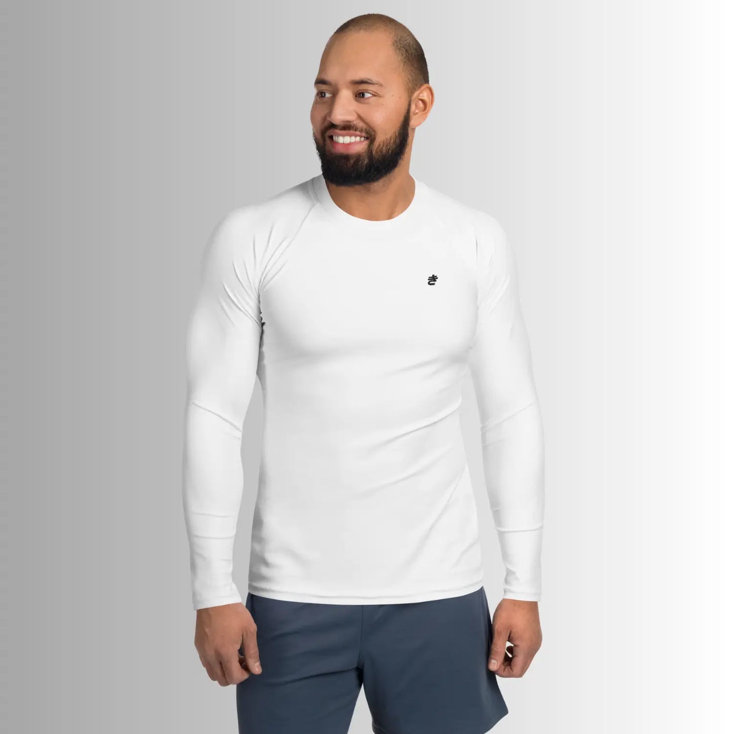 Thermal shirt white stitch