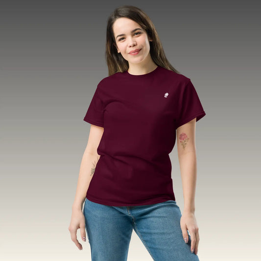 T-shirt Maroon